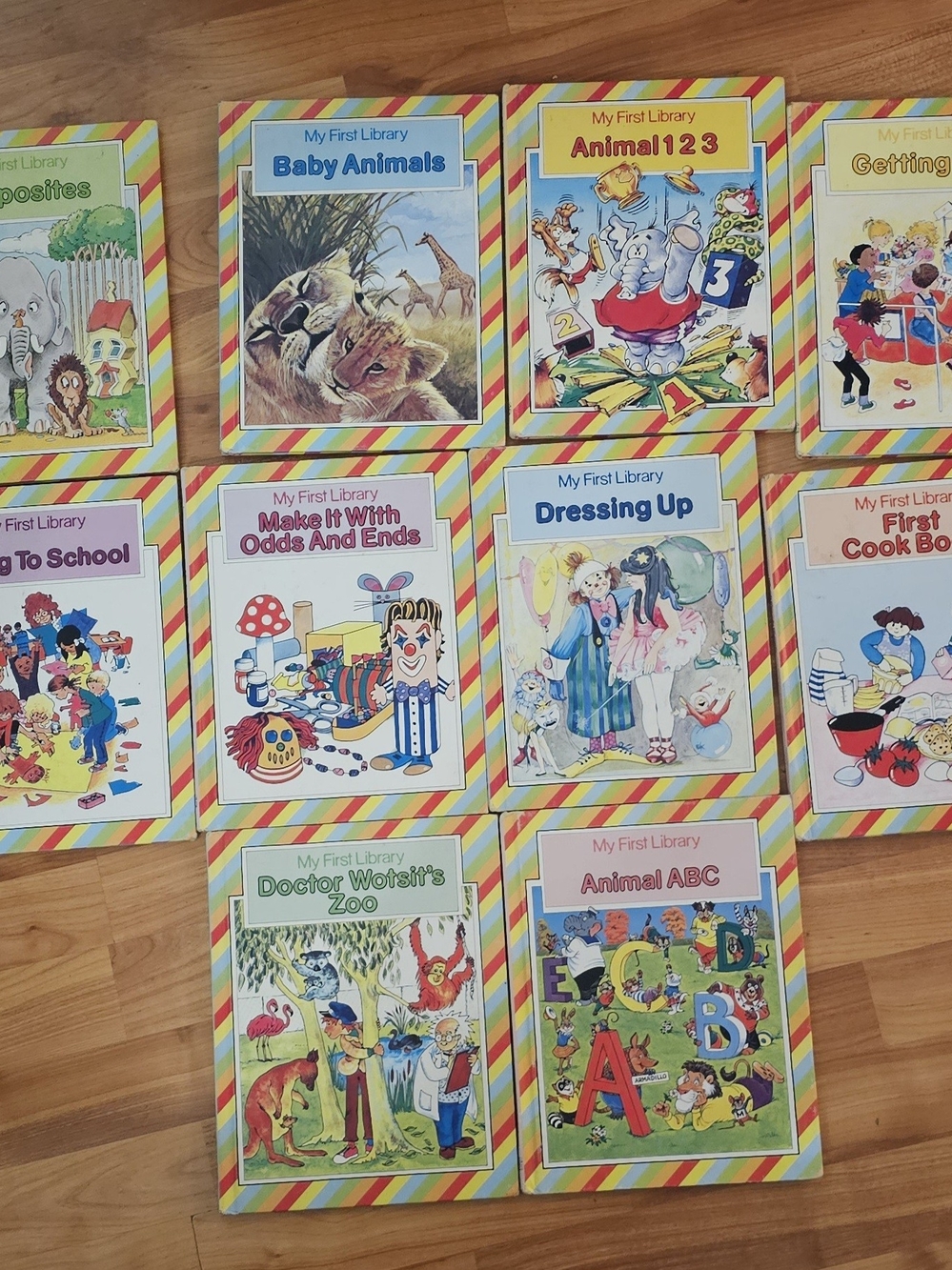 My First Reading Library Partial Set Lot Of 10 Books Usborne Kids Books